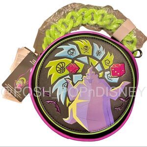 Loungefly OOGIE BOOGIE  BASH 2022 LIME GREEN PURPLE PInk GLOW IN THE DARK